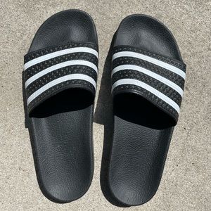 Adidas slide sandals, size 10 mens